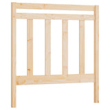 Bed Headboard 95 cm Solid Wood Pine