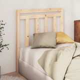 Bed Headboard 95 cm Solid Wood Pine - Side View