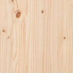 Bed Headboard 95 cm Solid Wood Pine