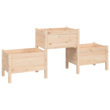 Planter 178.5x44x75 cm Solid Wood Pine