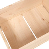 Planter 178.5x44x75 cm Solid Wood Pine