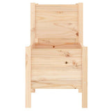 Planter 245.5x44x75 cm Solid Wood Pine - 45-Degree Angle