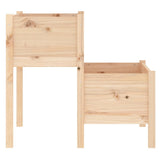 Planter 84.5x84x75 cm Solid Wood Pine