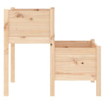 Planter 84.5x84x75 cm Solid Wood Pine