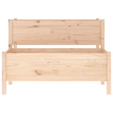 Planter 110x84x75 cm Solid Wood Pine - 45-Degree Angle