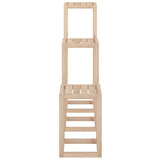 3 Piece Plant Stand Set Solid Wood Pine - Extra Image