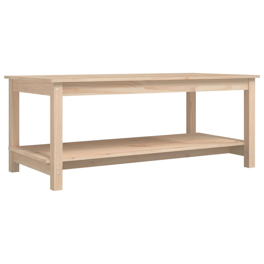 Coffee Table 110x55x45 cm Solid Wood Pine