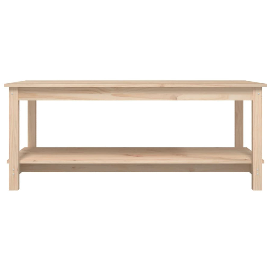 Coffee Table 110x55x45 cm Solid Wood Pine