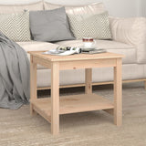 Coffee Table 50x50x45 cm Solid Wood Pine