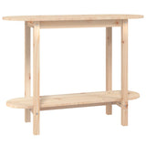 Console Table 110x40x80 cm Solid Wood Pine