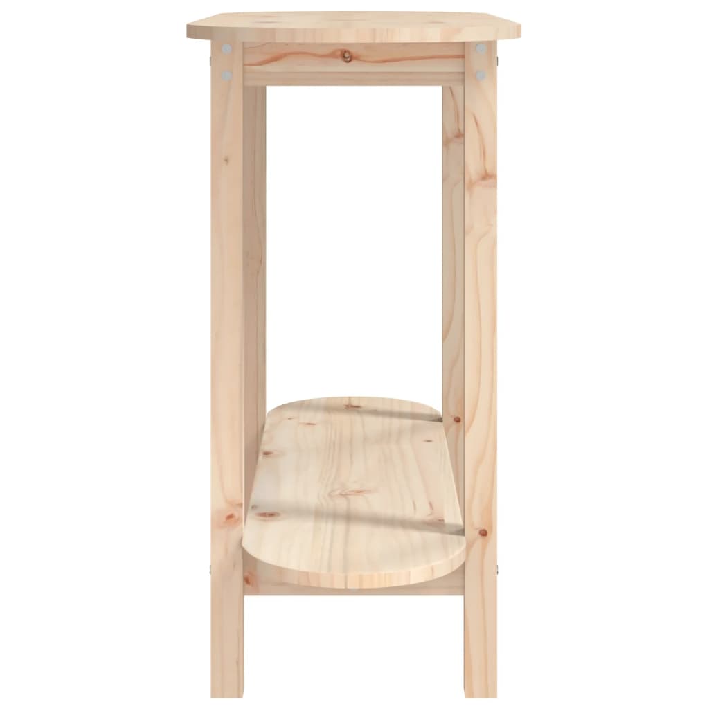 Console Table 110x40x80 cm Solid Wood Pine