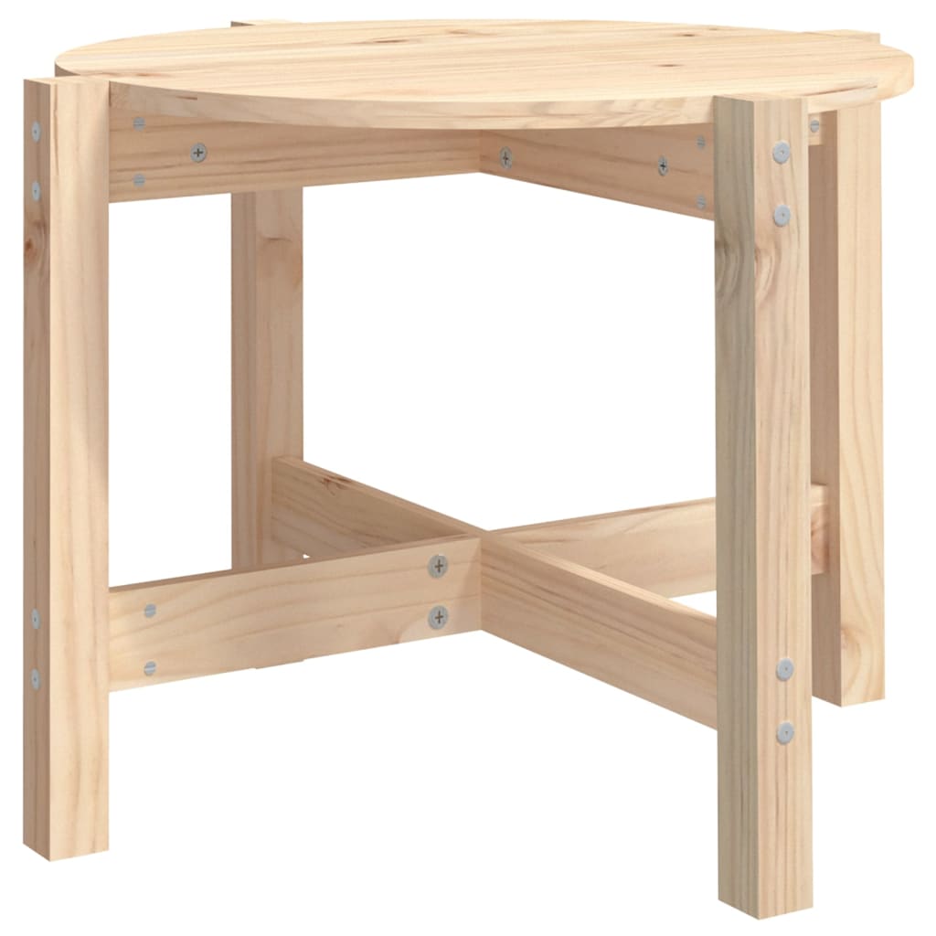 Coffee Table ?62,5x45 cm Solid Wood Pine