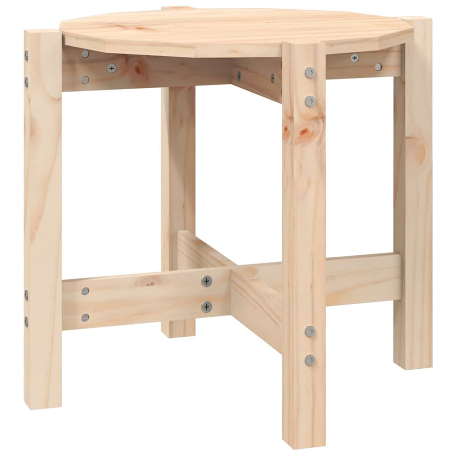 Coffee Table ?52.5x45 cm Solid Wood Pine