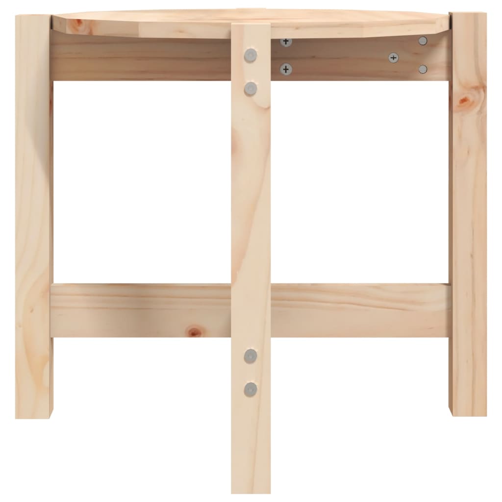 Coffee Table ?52.5x45 cm Solid Wood Pine