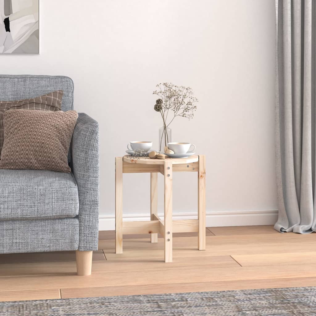 Coffee Table ?42.5x45 cm Solid Wood Pine
