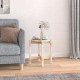 Coffee Table ?42.5x45 cm Solid Wood Pine