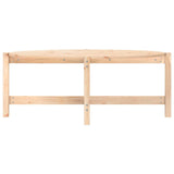 Coffee Table 118x63x45 cm Solid Wood Pine - 45-Degree Angle