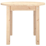 Coffee Table Ø 55x45 cm Solid Wood Pine - 45-Degree Angle
