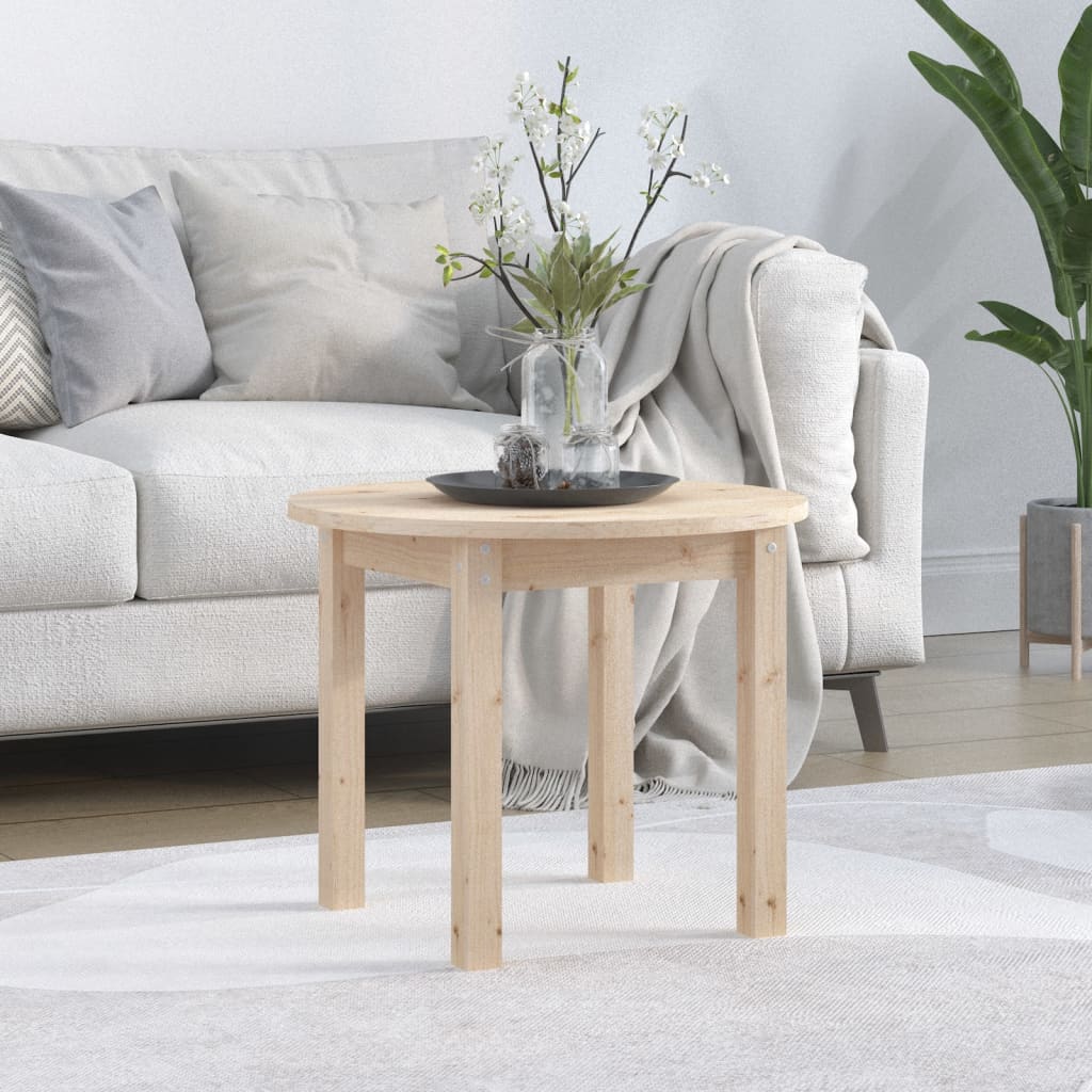 Coffee Table ?55x45 cm Solid Wood Pine
