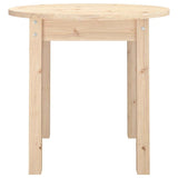 Coffee Table Ø 45x40 cm Solid Wood Pine - 45-Degree Angle