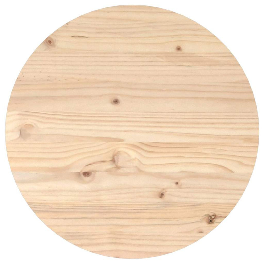 Coffee Table Ø 45x40 cm Solid Wood Pine