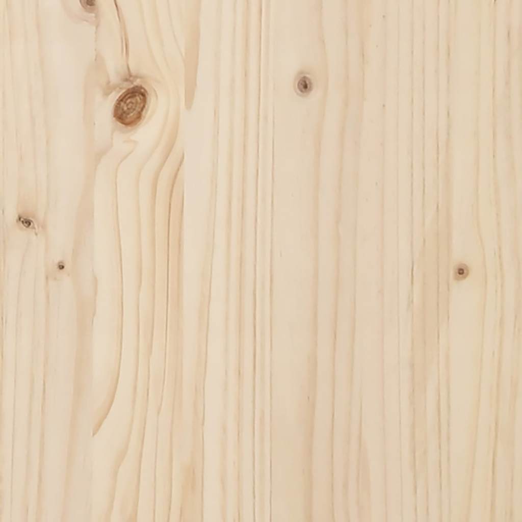 Coffee Table Ø 35x35 cm Solid Wood Pine
