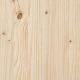 Coffee Table Ø 40x60 cm Solid Wood Pine - Close-Up Angle