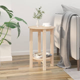 Coffee Table Ø 40x60 cm Solid Wood Pine