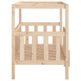 Dog Bed 105.5x83.5x100 cm Solid Wood Pine