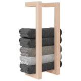 Towel Rack 23x18x60 cm Solid Wood Pine - Top-Down View