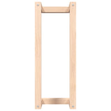 Towel Rack 23x18x60 cm Solid Wood Pine - 45-Degree Angle