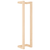 Towel Rack 23x18x90 cm Solid Wood Pine - Front View