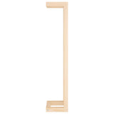 Towel Rack 23x18x90 cm Solid Wood Pine - Rear View