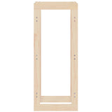 Firewood Rack 41x25x100 cm Solid Wood Pine - 45-Degree Angle