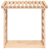 Firewood Rack 108x64.5x110 cm Solid Wood Pine - 45-Degree Angle
