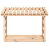 Firewood Rack 108x64.5x78 cm Solid Wood Pine - 45-Degree Angle