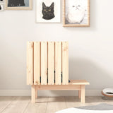 Cat House 60x36x60 cm Solid Wood Pine - Side View