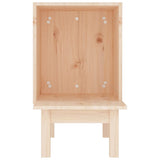 Cat House 60x36x60 cm Solid Wood Pine - 45-Degree Angle