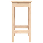 5 Piece Bar Set Solid Wood Pine