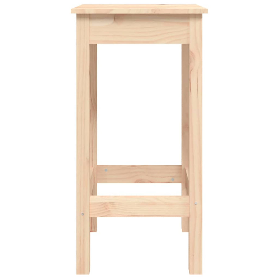 5 Piece Bar Set Solid Wood Pine