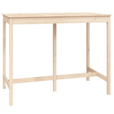 7 Piece Bar Set Solid Wood Pine - 45-Degree Angle