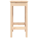 3 Piece Bar Set Solid Wood Pine