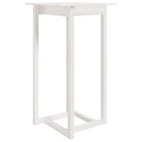 3 Piece Bar Set White Solid Wood Pine