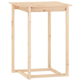 5 Piece Bar Set Solid Wood Pine - Close-Up Angle