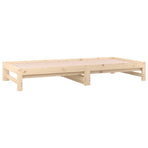 Pull-out Day Bed without Mattress 2x(90x190) cm