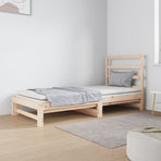 Pull-out Day Bed without Mattress 2x(90x190) cm