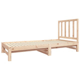 Pull-out Day Bed without Mattress 2x(90x190) cm - Top-Down View