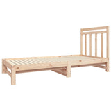 Pull-out Day Bed without Mattress 2x(90x190) cm - Top-Down View