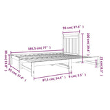 Pull-out Day Bed without Mattress 2x(90x190) cm - Extra Image