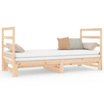 Pull-out Day Bed without Mattress 2x(90x190) cm